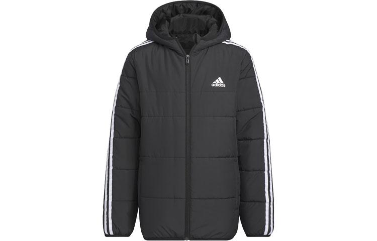 Adidas Jacket 3 Stripes Padded Jacket Black Teenagers IL6076 128