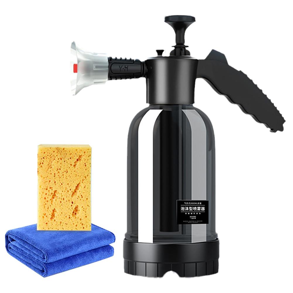 2l Hand Pump Foam Sprayer Pneumatic Washer Foam Snow Car Wash Tools Foam Watering High Bottle Pressure Can Gardening Spray B7q2