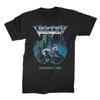 T-shirt Nera Visigoti Cotone Tutte le Taglie Manica Corta T-shirt Unisex