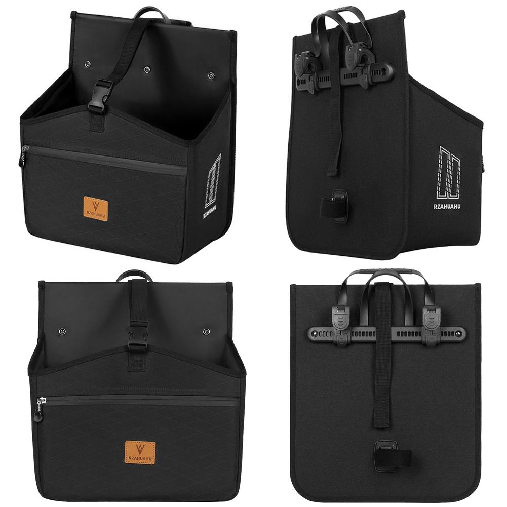 Bicycle Bag for Pannier Rack with Adjustable Cord Carry Bag Waterproof Large Capacity for MTB Road Bike E-Bike Australia