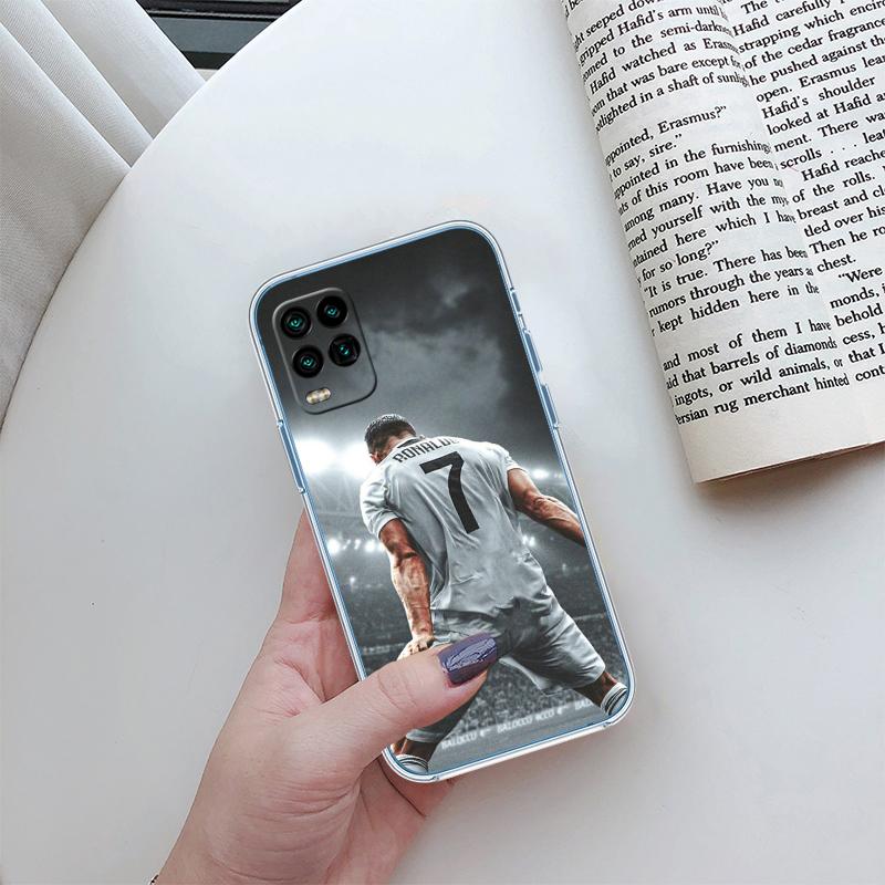 C-cr7 Transparente Handyhülle für Motorola Moto Edge 20 30 40 50 S30 Fusion Ultra Pro Neo Lite + G200 G23