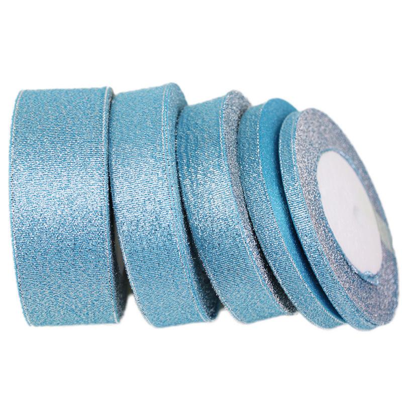 

(25 yards/lot) Sky Blue polyester ribbon Christmas packaging ribbon high-grade quality squares ribbons 6/10/20/25/40mm 6mm светло-синий