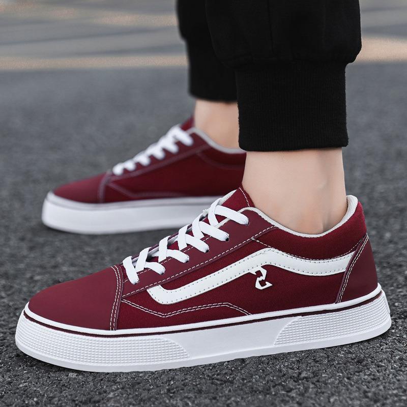 Spring and Autumn Shoes Men's Classic Low-top Canvas Shoes Student Board Shoes Men's Shoes Casual Shoes Trendy Men's Shoes
