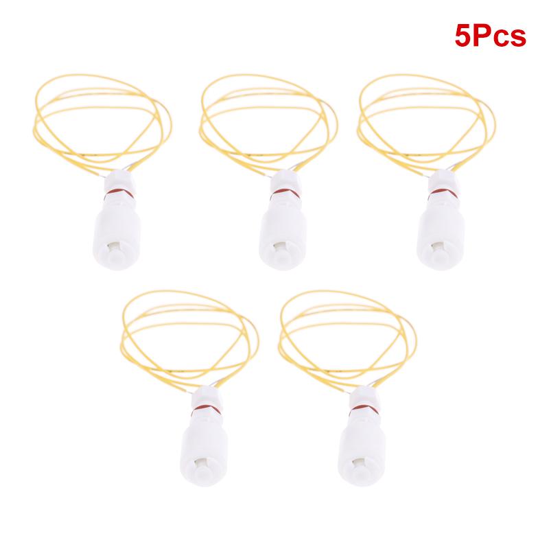 1/2/3/4/5Pcs PP Floating Ball Switch Liquid Water Level Sensor Horizontal Float Switch Down