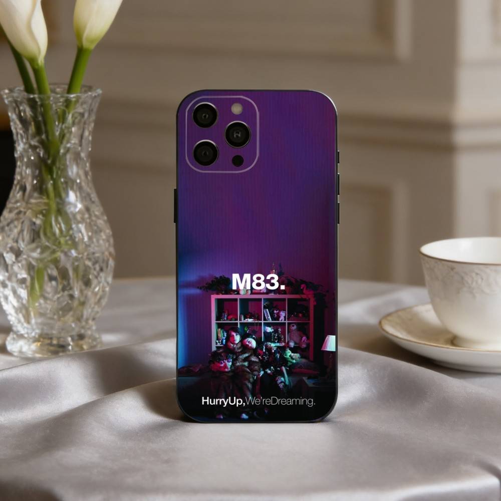 

Electric Rock M-M83 Band Phone Case Silicone Soft For IPhone 17pro 16 15 14 13 12 11 X XR Plus Pro Max Plus iPhone17