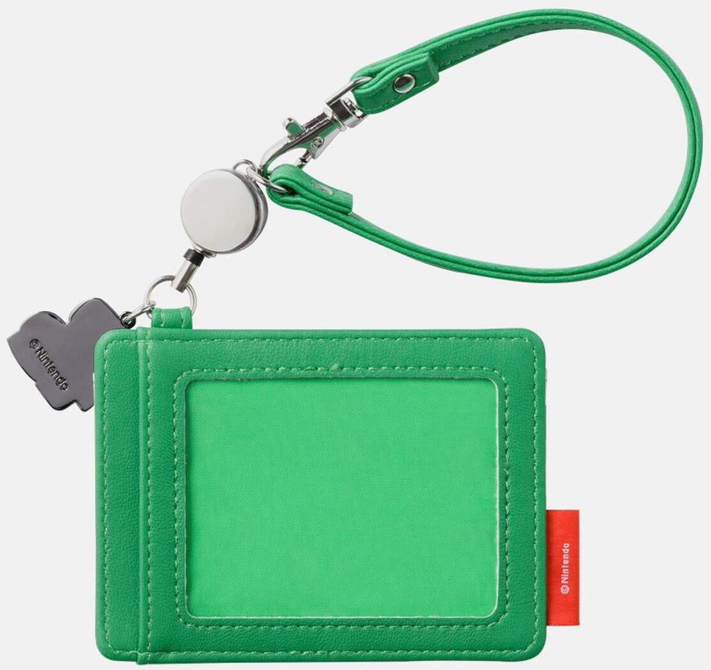 Nintendo Sales Super Mario Pass Case with Reel - Power-Up A - Nintendo Tokyo Limited Edition Merchandise