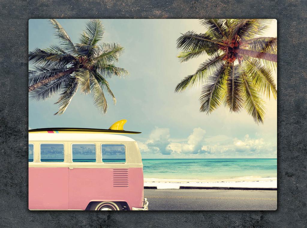 SZKLANA DESKA DO KROJENIA 52x40 WAKACJE