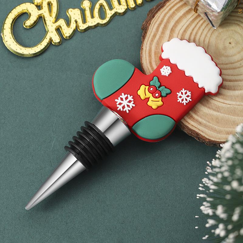 Christmas Gifts, Party Gatherings, Return Gifts, Christmas Tree Sealed and Fresh-keeping Wine Stoppers
