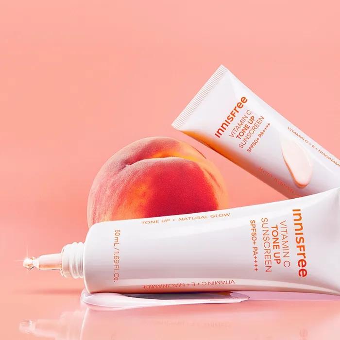 Vitamin C Blemish Tone-Up Sunscreen SPF50+ PA++++ 50mL X 2