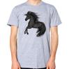 Black Horse T-Shirt Men Women Unisex Top