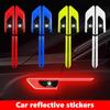 Auto Tür Reflektierende Sicherheitsstreifen Aufkleber Warnung Sicherheitsband Für Vauxhall Corsa VXR Crossland Combo Life Astra Mokka Grandland