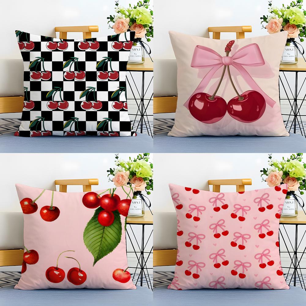 Sweet Millennium Print KKirsh Studio Cushion Cover Linen Pillowcase Soft  for Sofa Bed Home Room Decor