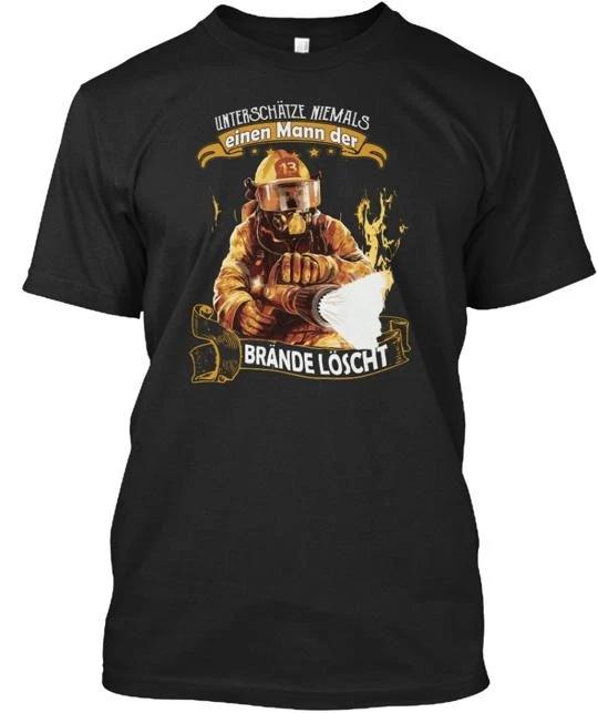 

Feuerwehr 100% Cotton T-shirt Mens Tees Top Made in the USA T-Shirt Tee Top Unisex 3XL