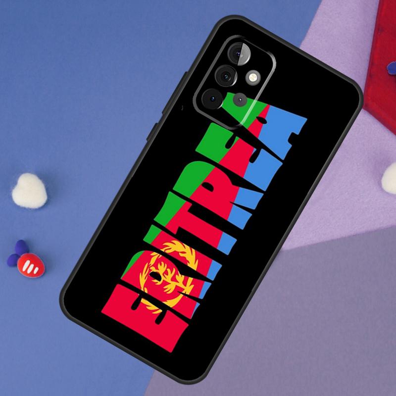 Eritrea Flag Case For Samsung Galaxy A14 A56 A36 A26 A16 A06 A54 A34 A12 A32 A52 A13 A33 A53 A15 A35 A55