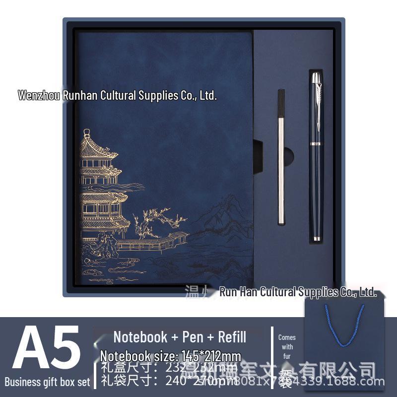 Chinese Style A5 Notebook: Cultural Creative Gift with High Aesthetic Appeal