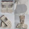1Pair Double Thickened Canvas Gloves Stab Proof Welding Protective Gloves  Metallurgical Application