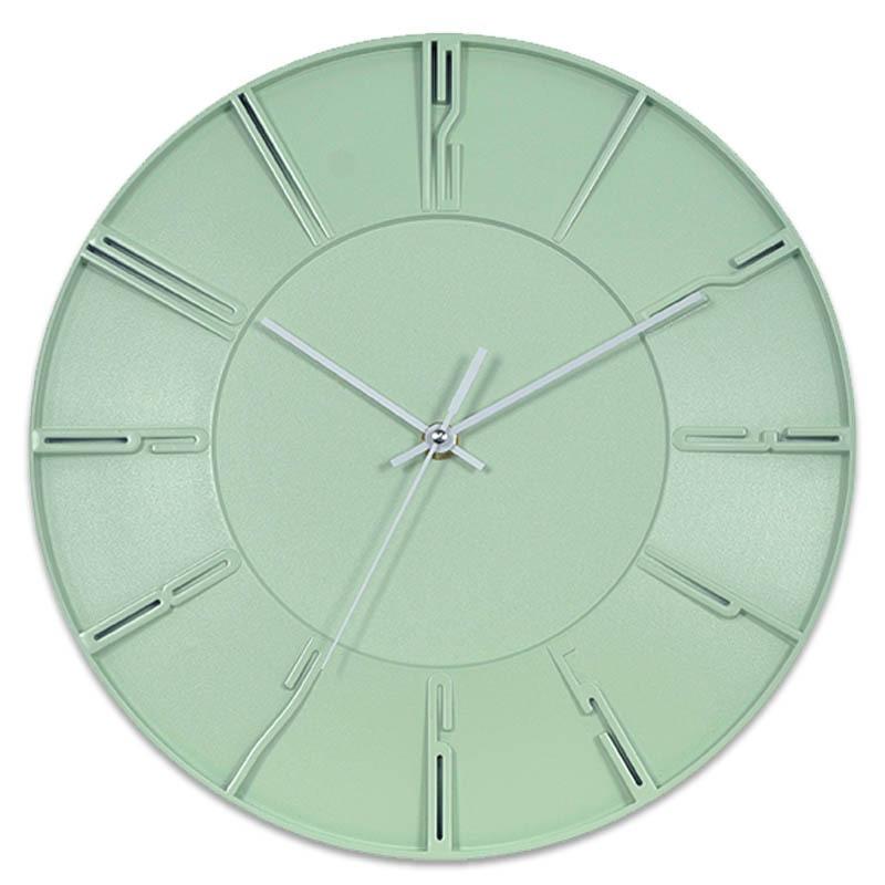 Three-dimensional Simple Modern Silent Wall Clock Fashionable and Creative Living Room Light Luxury Decoration Wall Clock