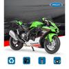 Welly 1/12 Kawasaki Ninja ZX-10R Schwerlokomotive Legierung Motorradmodell Metallspielzeug Geländesport Motorradmodell Kindergeschenk