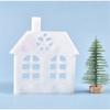Claus Hanging Tags Christmas Tree Silicone Mould Xmas Ornament Crystal Resin Mold Epoxy Resin Molds