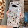 For Samsung Galaxy S9 Plus S9 S10 4G S10e S10 A10 A11 M11 A20 A30 M10A A20e A40 A21S Flowers Plants Clear Daisy Silicone Cover