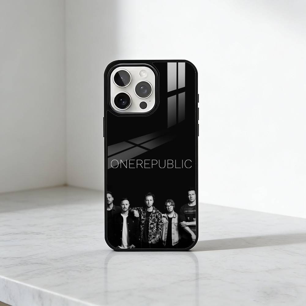 O-One-Republic Printed Phone Case For iPhone17,16,15,14,13 Plus,Pro Max Magnetic For Magsafe Wireless Charging
