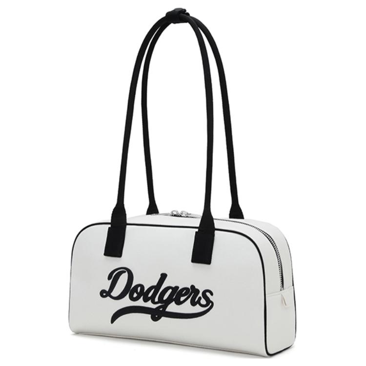 New MLB Polyester Handbag Shoulder Bag Regular Unisex Dark Cream 3ABQL054N-07CRD
