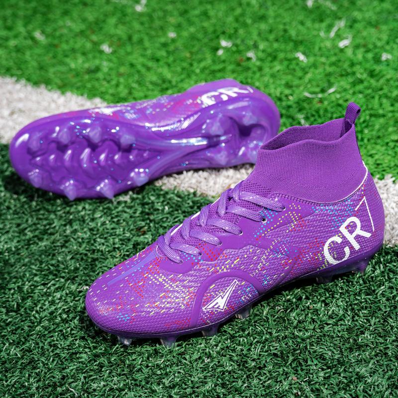Men Professional Training Football Boots Ultralight Soccer Shoes Unisex  Women Breathable Drop Shipping Indoor Futsal
