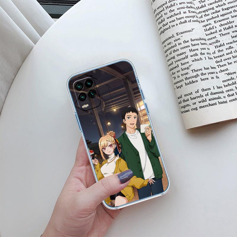RP45 M-Marin K-Kitagawa Transparent Phone Case for Motorola Moto G7 G8 G9 G84 G85 G73 G24 G15 Z2 Play Power Plus