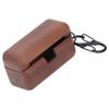 Walnut Wood Wooden Case Fine Polished Cordless Charging Support Wood Protector Charging Case for Panasonic AZ80 Prevent Bumps