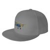 Fashion Biplane StearUnisex Boeing Flat Brim Sun Hat  Travel Sun Hats