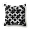 Polyester Pillow Case Geometric Home Printed Pillow Waist Cushion Cover Car Cushion Head Cushion Cover