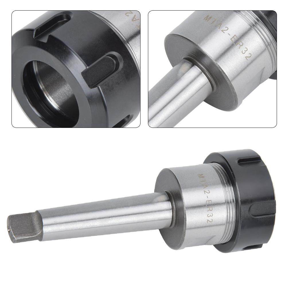 Τσοκ με κωνικό στέλεχος Morse Χάλυβας Υψηλής Ταχύτητας Ανταλλακτικά Υλικού MTA2ER32 για Τόρνο CNC