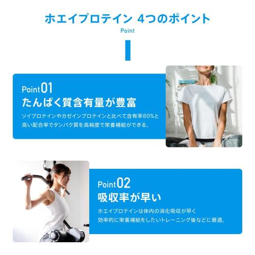 FIXIT ACTON Acton Whey Protein WPC 1kg, with 11 Vitamins, Made In Japan, 1kg WPC Protein, Rich (Plain)