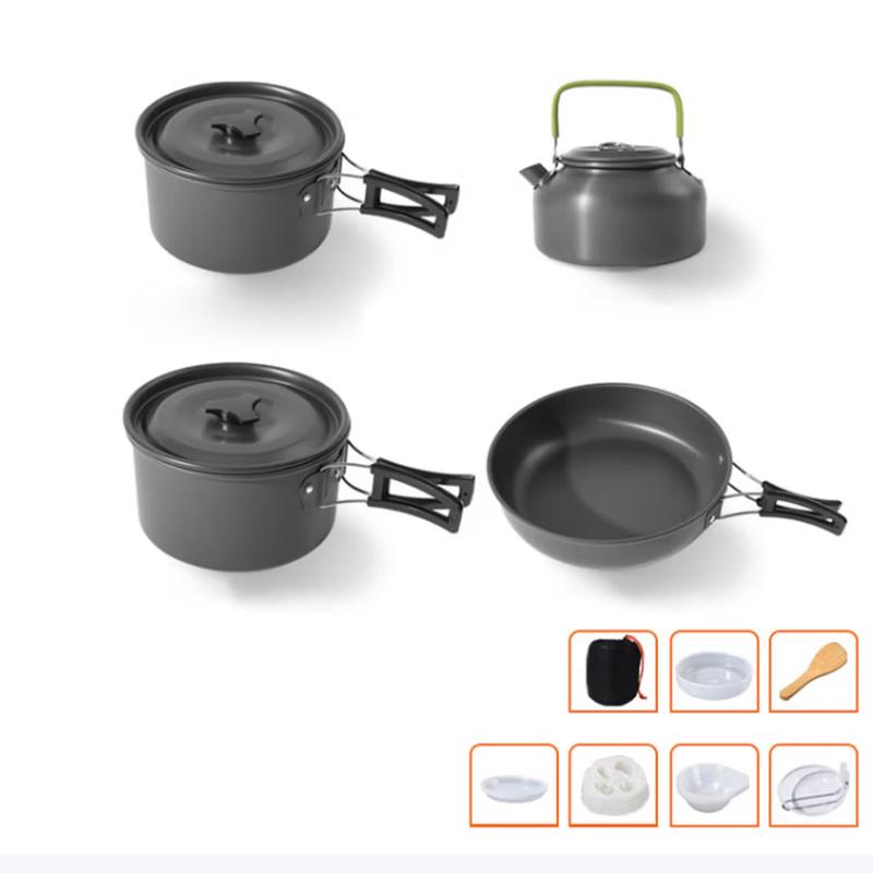 Tri-polar TP8908 Outdoor Camping Cookware Set 4-5 Person