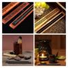 Doyime Horizontal Incense Burner Non-Flame Cotton Incense Stick Mat, Flame-Retardant Cotton, Fire-Resistant Cotton, Set of 20, Horizontally Operated,