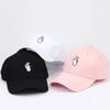 Pink Hat Men Women Baseball Cap HipHop Curved Snapback Love Finger Gesture Adjustable Baseball Cap Summer Sunhat