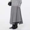 JNBY Women's Irregular Patchwork Wool Blend Skirt