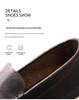 Men's Brown Waterproof Non-Slip Lightweight Moccasin Loafers - British Style Casual & Soft Sole