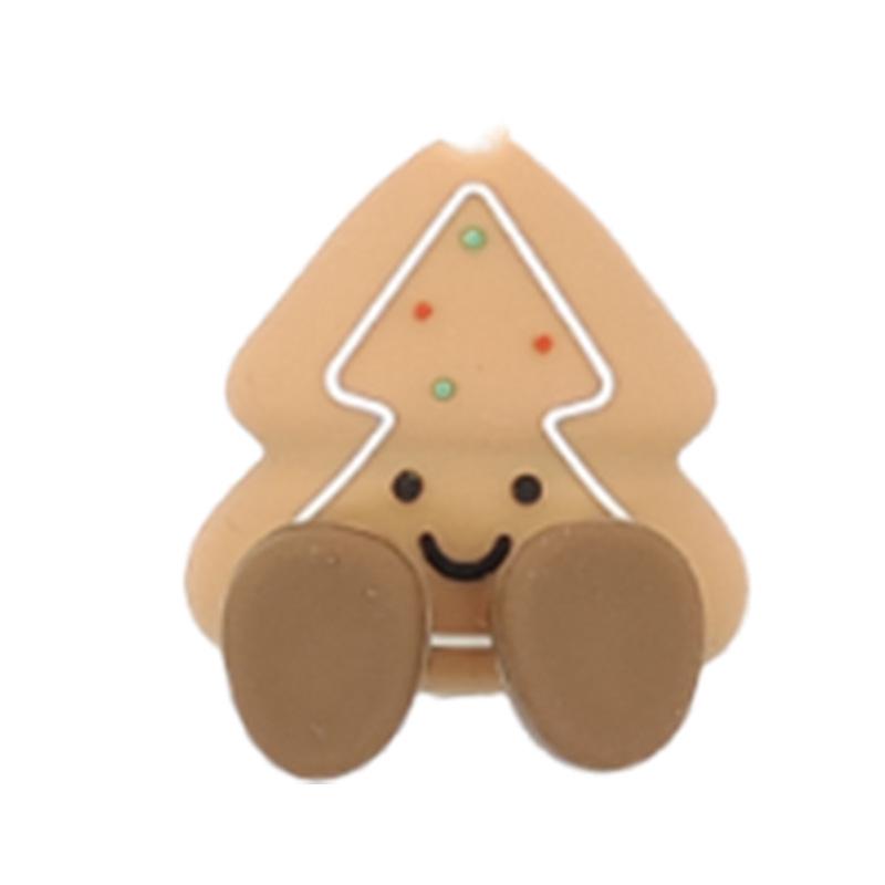 3D Santa Claus Silicone Beads Cartoon Pen for DIY Jewelry and Epoxy Crafting