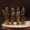 Brass Craft Home Desktop Office Ornaments Four Talented Women Models Copperware Wholesale