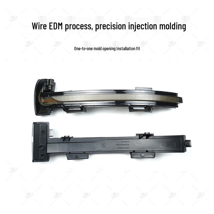 Skoda Octavia 2021+ Blue Sequential Rearview Mirror Turn Signal Light Modification