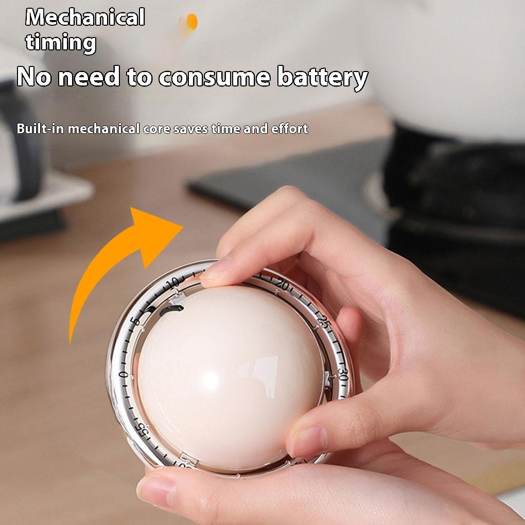 ABS Magnetic Kitchen Timer Planet Shape Reminder For Cooking And Learning Visual Timer For Kids