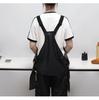 Customized Cross-border Canvas Vest Apron for Supermarkets and Cafes with Logo Options