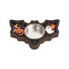 Halloween Wooden Candle Holders, Decorative Ornaments Candle Holders, Holiday Table Decorations