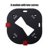 Radius Jig Router Templates Chamfering Cutting Auxiliary Tool For Wood Working Router Table Corner Radius Jig For Picture Frame