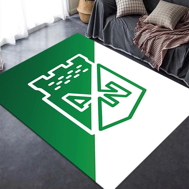 Atlético Nacional Carpet Rug for Living Room Bedroom Home Sofa Decoration,Kids play Non-slip Floor Mat