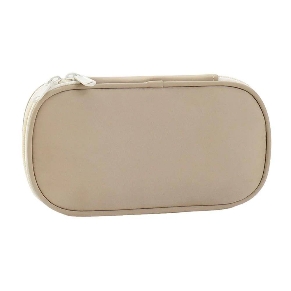 1PC Portable Zipper Jewelry Storage Bag Earrings Ring Storage Display Function Jewelry Organizer Jewelry Case Home Storage