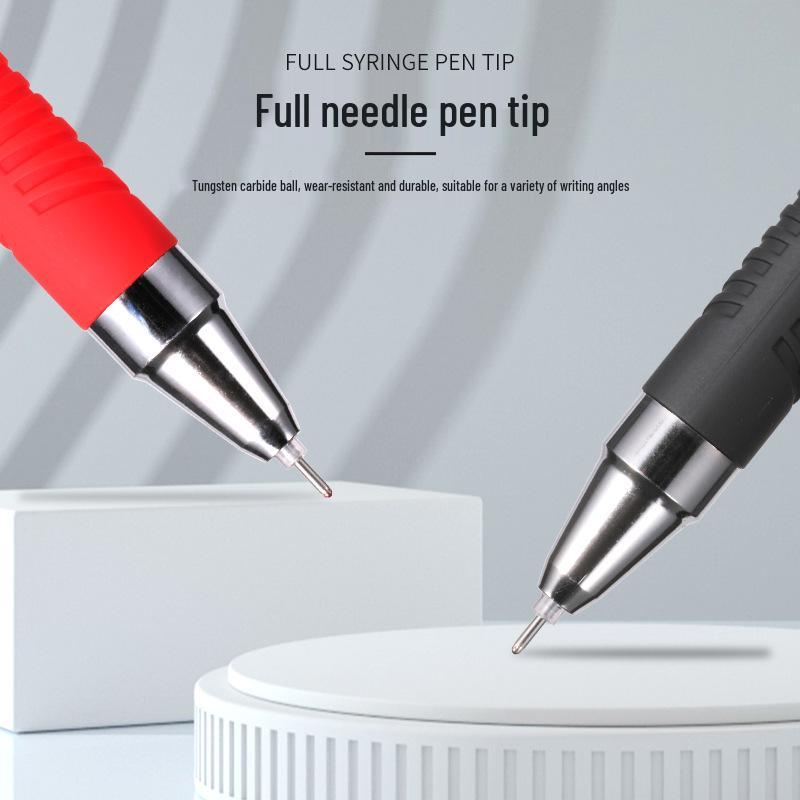 Teacher Office Large Capacity Needle Point Pen - Black & Red