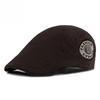 2025 Korean Version of The Fashion New Cap Women's British Style Versatile Cotton Beret Men's Casual Forward Hat Universal Tide