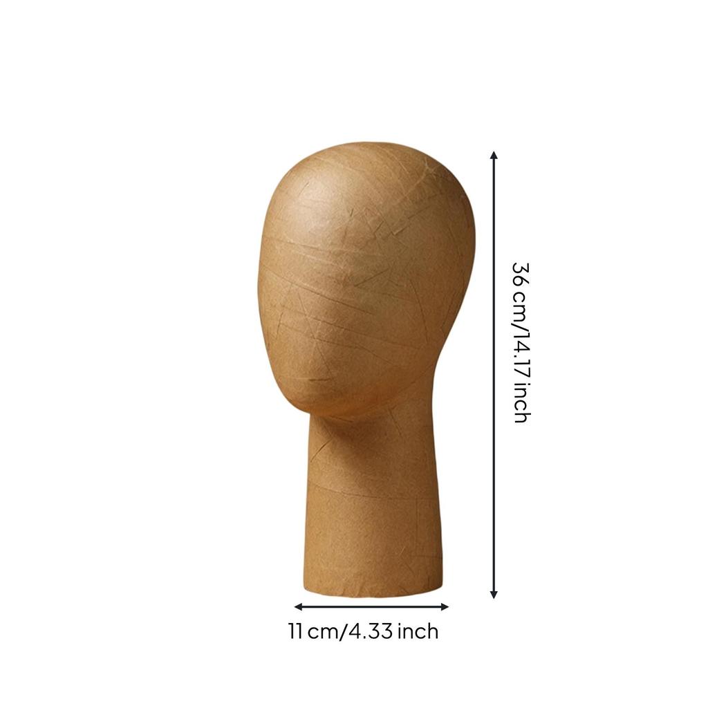 Tabletop Mannequin Head with Shoulders Professional Bust